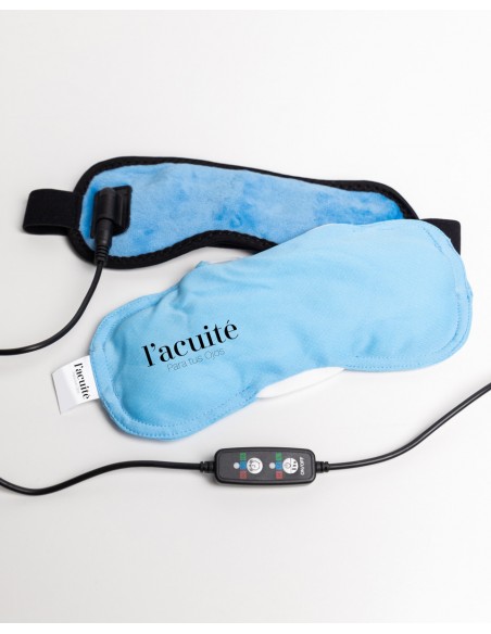 Antifaz Hidrocalor + modelo enchufable USB, ideal para viajar