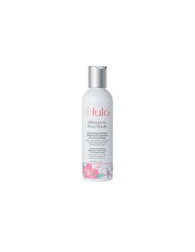 Polvo Exfoliante - Hibisco y Pétalos de Rosa