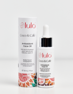 Aceite Facial Antioxidante de Coco y Café - Lulo