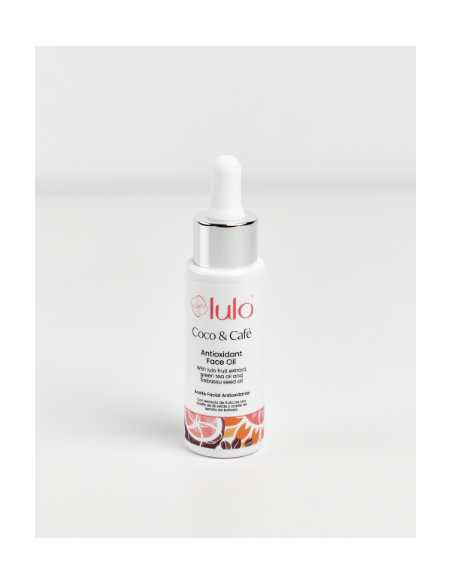 Aceite Facial Antioxidante de Coco y Café - Lulo