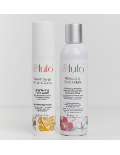Kit Limpieza LULO: Gel limpiador + Exfoliante en polvo